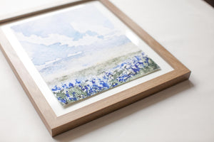 Stretched Canvas in Thick Floating Frame